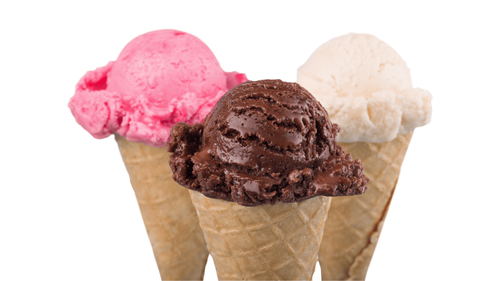 Eis Trilogie: Schokolade, Vanille, Erdbeere